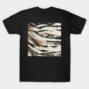 Tiger skin artificial pattern T-Shirt